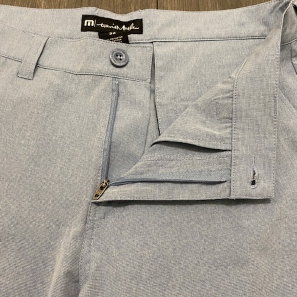 Travis Mathew Beck Light Blue Shorts Size 32 - Picture 6 of 9